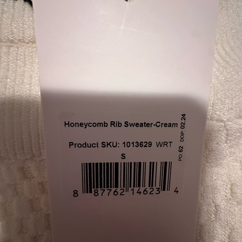 Crewneck lightweight sweater - Picture 3 of 3